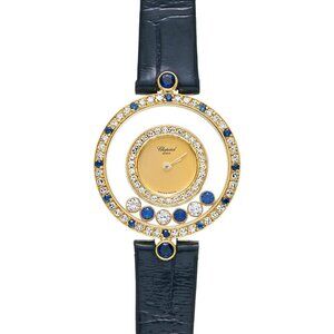 CHOPARD Happy Diamond 20/4191 Champagne/diamond Ladies Watches quartz Used Ginzo